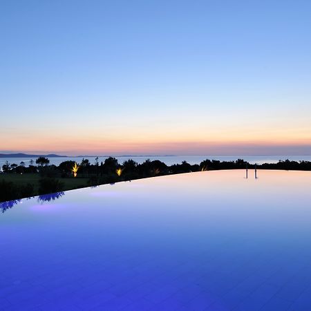 Falkensteiner Hotel & Spa Iadera Petrčane Dış mekan fotoğraf Sunset at the resort